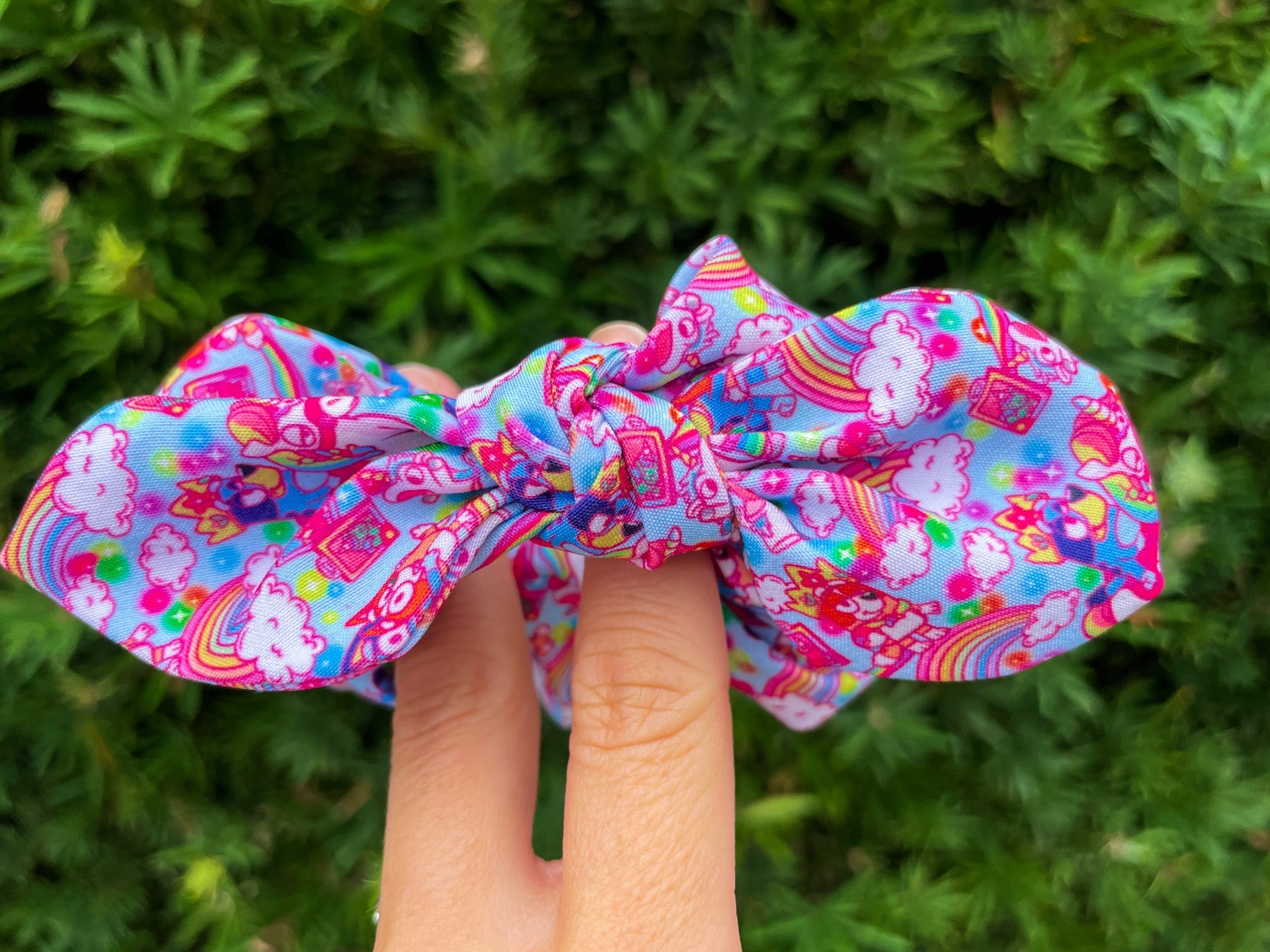Blue Dog Scrunchie