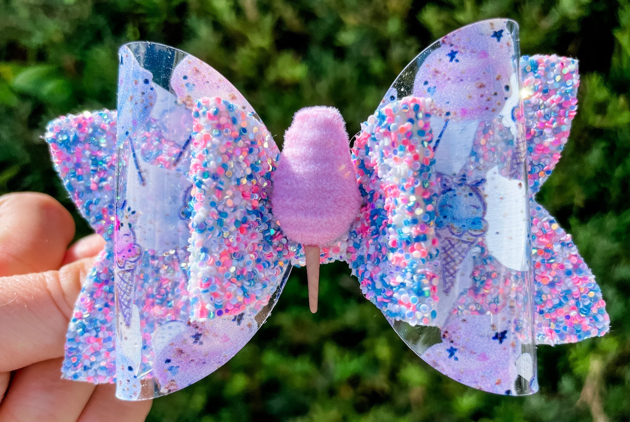 Cotton Candy Bow
